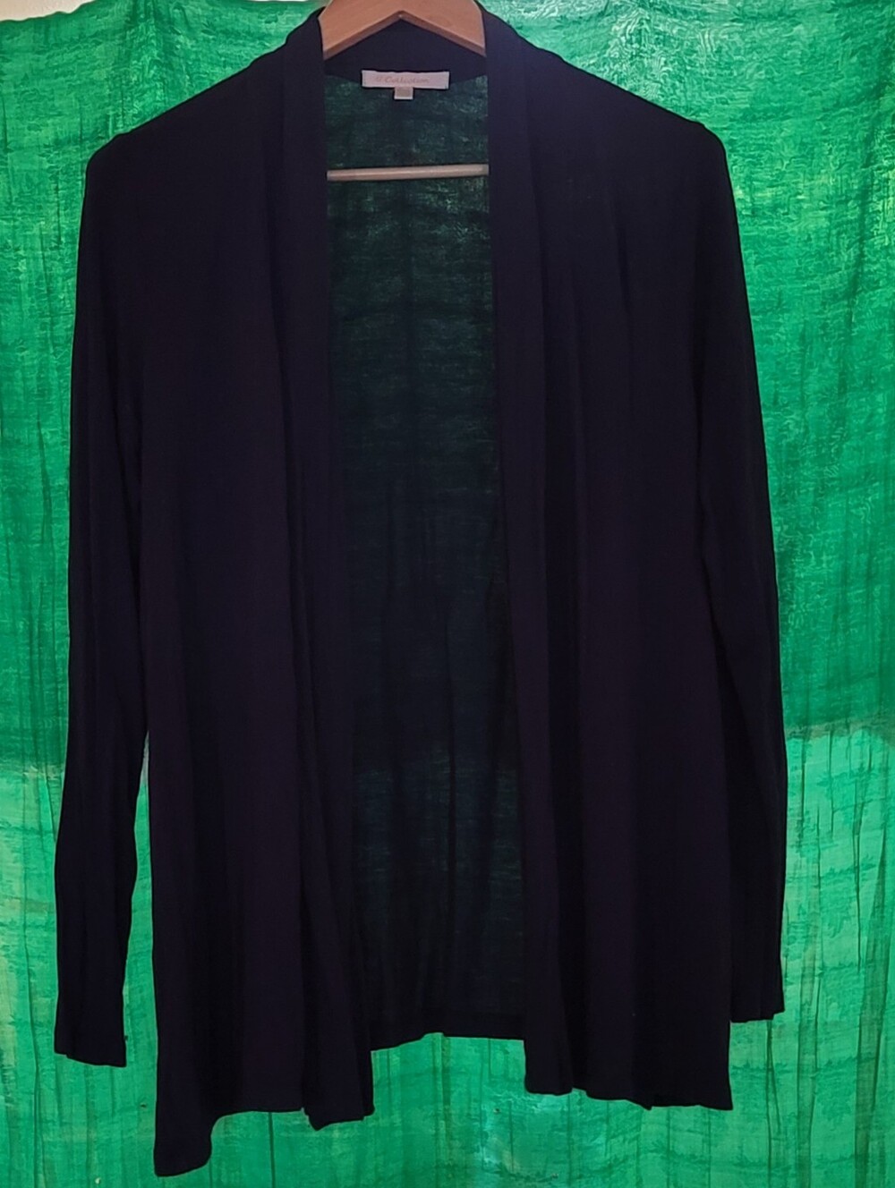 Lightweight Open Front Women's Cardigan - Navy